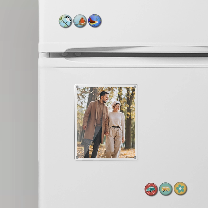 مگنت شیشه‌ای پولاروید