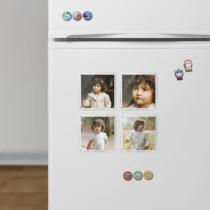 مگنت شیشه‌ای 10x10 (پک 4 تایی)